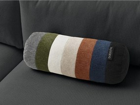 Fekete kinyitható-tárolóhelyes kanapé 265 cm Ezechiel – Bobochic Paris