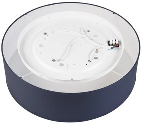 Mennyezeti lámpa SIRJA PASTEL DOUBLE 4xE27/15W/230V átm. 45 cm sötét kék