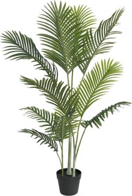 vidaXL zöld PP mű pálmafa 120 cm