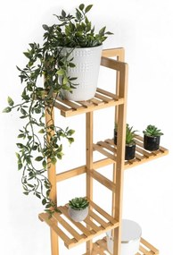 G21 virágállvány 6 szintes, bambusz