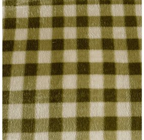 Mikroplüss ágyneműhuzat KELVIO zöld Ágyneműhuzat mérete: 2 db 70 x 90 cm | 200 x 220 cm