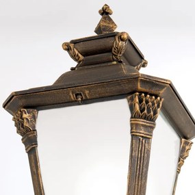 Orion - AIKO kültéri lámpa 1xE27/60W/230V 240 cm IP23 bronz/patina