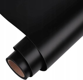 Öntapadós Bútorfurnér Matt Fekete 60cm x 10m