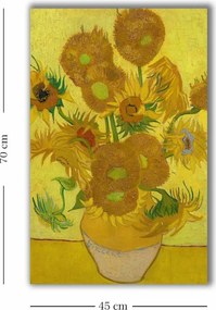 4570VANGOGH023 Van Gogh vászonkép, 45 x 70 cm