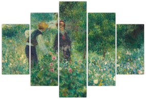 Kép - Auguste Renoir, Picking Flowers, reprodukciók (150x105 cm)