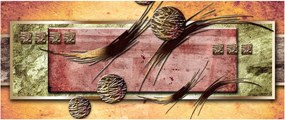 Absztrakt kép (120x50 cm)