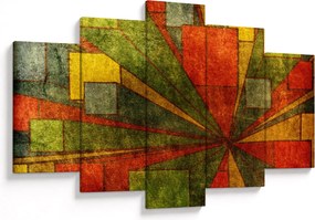 A geometriai absztrakció képe (150x105 cm)