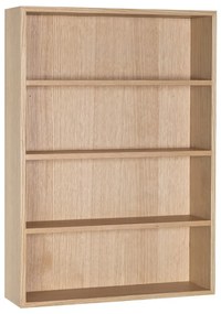 Natúr színű többszintes tölgyfa fali polc Cubbie – Hübsch