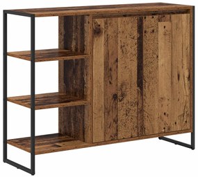 Oldalsó szekrény Öreg fa 96.5 x 30 x 75 cm Faanyag