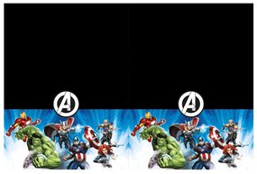 Bosszúállók Evergreen műanyag asztalterítő 120x180 cm