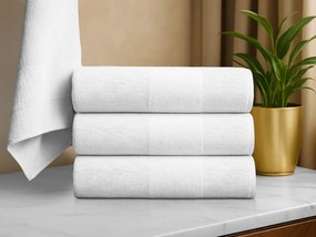 CARRARA törölközőkészlet 1db 60x100 cm és 1db 40x55 cm 100% pamut, fehér