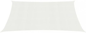 fehér HDPE napvitorla 160 g/m² 2 x 4,5 m