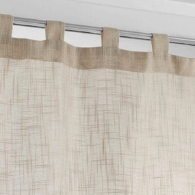 Barna átlátszó függöny szett 2 db-os 60x90 cm Haltona – douceur d'intérieur