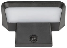 Rabalux 77005 - QESA LED 10W/3,7V napelemes lámpa érzékelővel, IP44