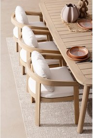 Natúr színű tömörfa kerti szék Pablo – Bizzotto