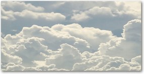 Üvegpanel konyhába Felhők 140x70 cm Ragasztó