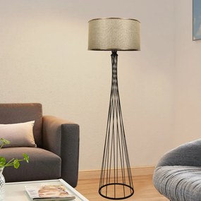 AYD fém állólámpa, Ø38 cm