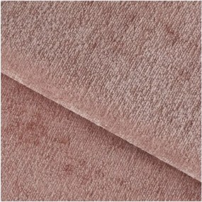 Rózsaszín zsenília kinyitható-tárolóhelyes kanapé bal oldali 223 cm Fabillo – ELTAP