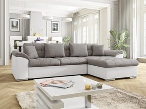 Sarok ülőgarnitúra Dante (J) (öko-bőr soft 017 + lawa 05). 1058509