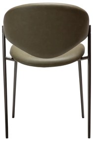Khaki bőrutánzat étkezőszék Zone – DAN-FORM Denmark