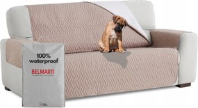 Vízálló ágytakaró háromszemélyes kanapéhoz teflon védő bézs 160 cm