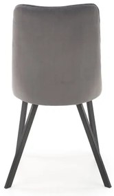 RESTIVO étkezőszék, 1 db, szürke