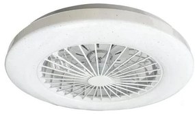 LED Mennyezeti lámpa ventilátorral STAR LED/48W/230V + távirányítás