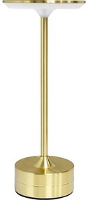 LED újratölthető érintőkapcsolós asztali lámpa TAVOLO LED/2,5W/5V 2400 mAh 3000-6000K arany