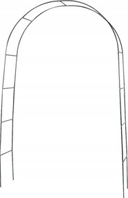 Kerti pergola boltív rózsák virágaihoz 138x240x38cm
