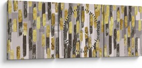 Kép - Modern dekoráció (órával) (90x30 cm)