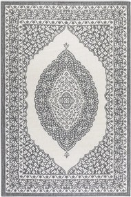 Teraszszőnyeg 80x150cm,szürke krémszínű kétoldalas,zsinóros lapos szövésű