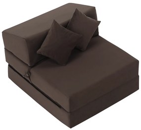 Összecsukható szék/matrac PELOS, barna
