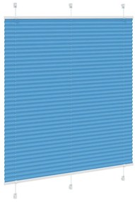 pliszírozott redőny kék 115x150 cm szövetszélesség 114,4 cm
