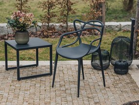 AKCIÓ Fekete műanyag szék KATO II. osztály