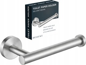 Wc-papír Tartó Akasztó Fém Fürdőszobai Delvant Esvan Ezüst