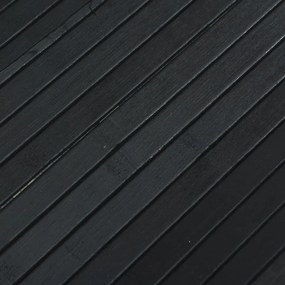 Fekete bambusz térelválasztó szélessége 800 cm magassága 165 cm