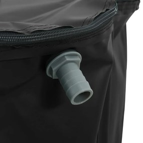 összecsukható PVC víztartály csappal 1250 L