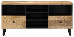 tömör mangófa TV-szekrény 100 x 33 x 46 cm