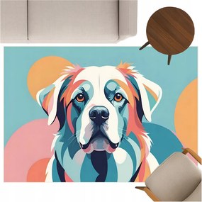 3D szőnyeg Strado ColorDog 100x150 cm modern, kutya motívummal