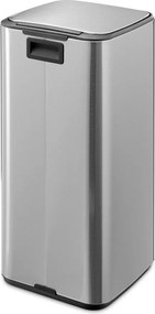 Matt ezüstszínű acél pedálos szemetes 30 l Bo – Brabantia