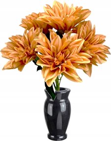 Krizantém Csokor Művirág Nád Váza, Mint Élő Nagy Fejek