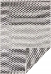 Fekete kétoldalas szőnyeg Bougari Borneo 120x170cm