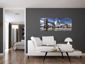 Kép - Tower Bridge Londonban (120x50 cm)