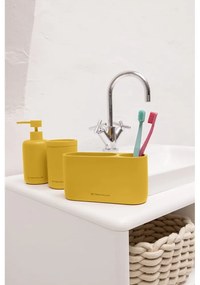 Mustársárga poligyanta fürdőszobai rendszerező vattakorongokhoz Tom Tailor T-Color Bath – Wenko