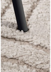 Bézs kerek szőnyeg ø 200 cm Panglao New York Taupe – Elle Decoration