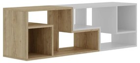 TV szekrény Glis - Sapphire Oak, White