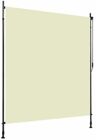 krémszínű kültéri roló 200 x 270 cm