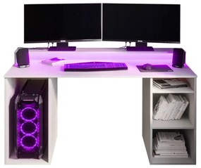 SB GAMER 1 íróasztal - fehér