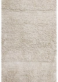 Krémszínű mosható kézi szövésű pamut szőnyeg 120x160 cm Bloom Natural – Lorena Canals