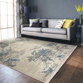 Kék-bézs szőnyeg 80x150 cm – Mila Home